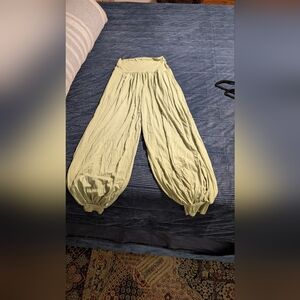 Women's Olive Green Harem Pants